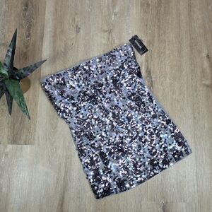 🆕️Express Sequin Embellished Strapless Top